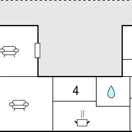 Σπίτι διακοπών Four-bedroom In